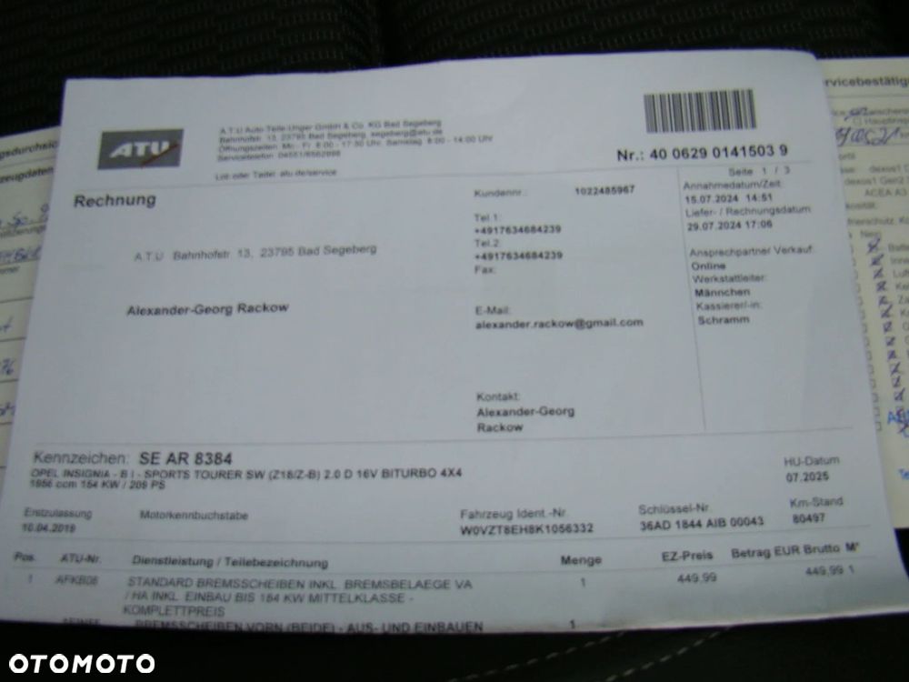 Opel Insignia 2.0 BiTurbo D 4x4 Automatik Business Innovation - 19