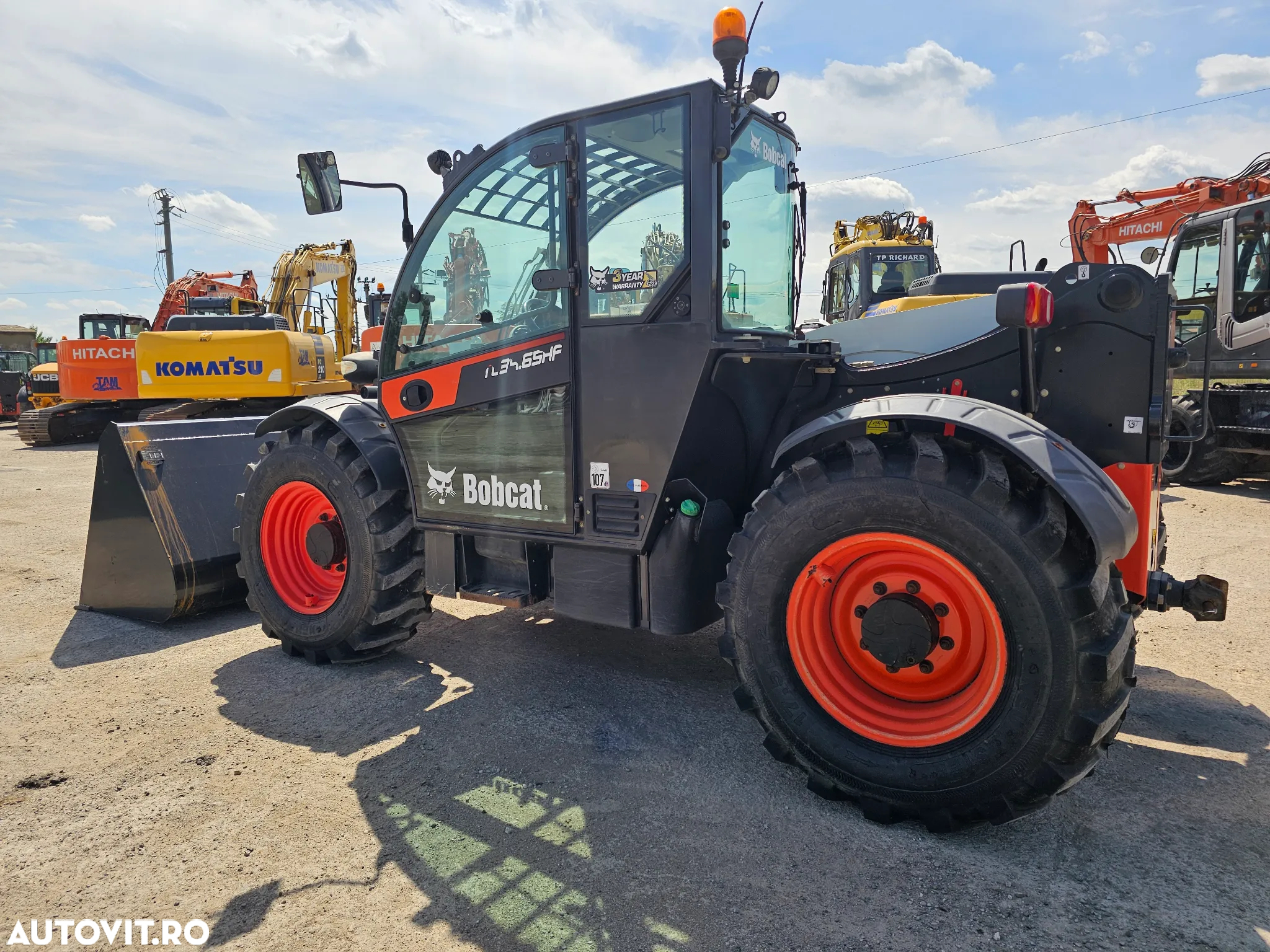 Bobcat Tl 34.65 hf incarcator frontal telescopic manitou - 9