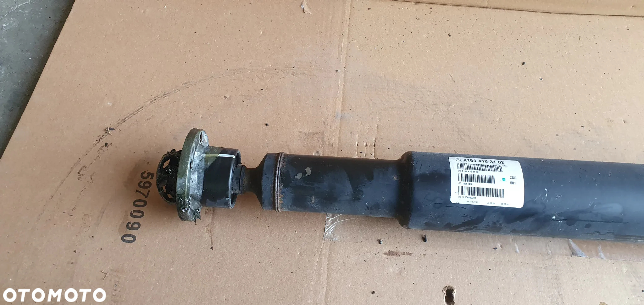Wał napędowy Mercedes ML W164 3.0 CDI A1644103102 - 2