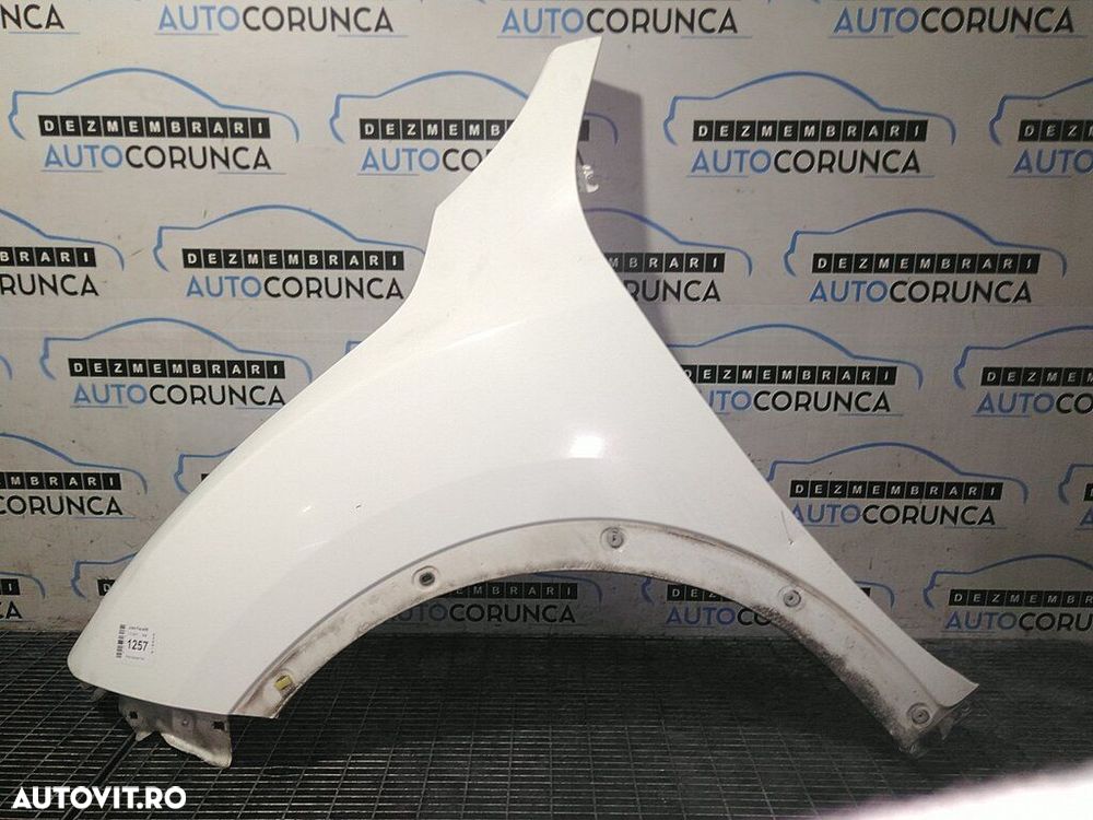 Aripa Stanga Fata Nissan Juke Facelift 2014 - 2018 4 Usi Alb Feaf15 (1257) Lovit - 1