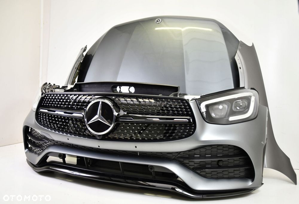 MERCEDES GLC W253 AMG PRZÓD MASKA BŁOTNIKI LAMPY PAS PRZEDNI - 3