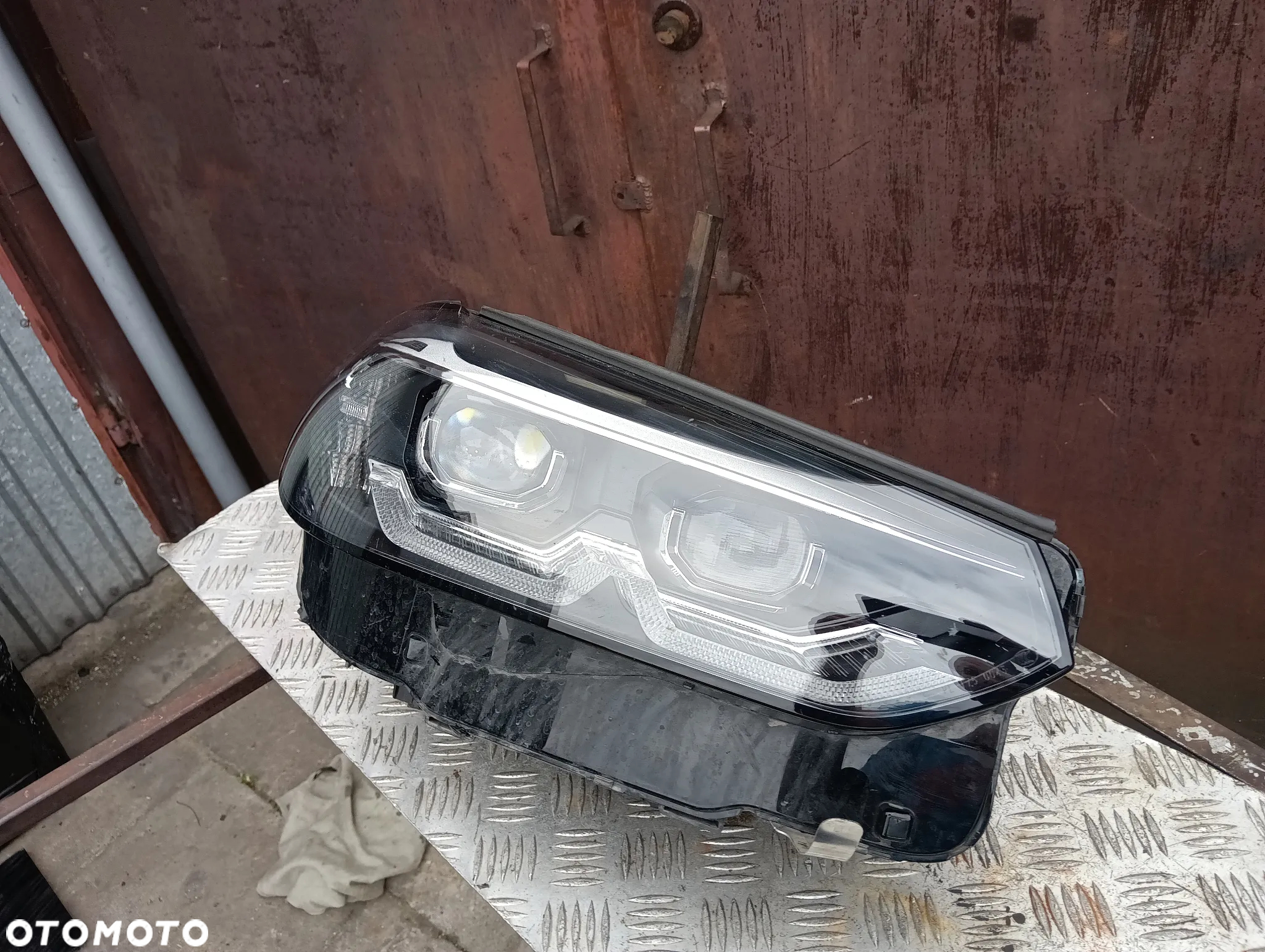 bmw x3 g01 x4 g02 full led lampa przod przednia prawa europa 5a29202 - 3