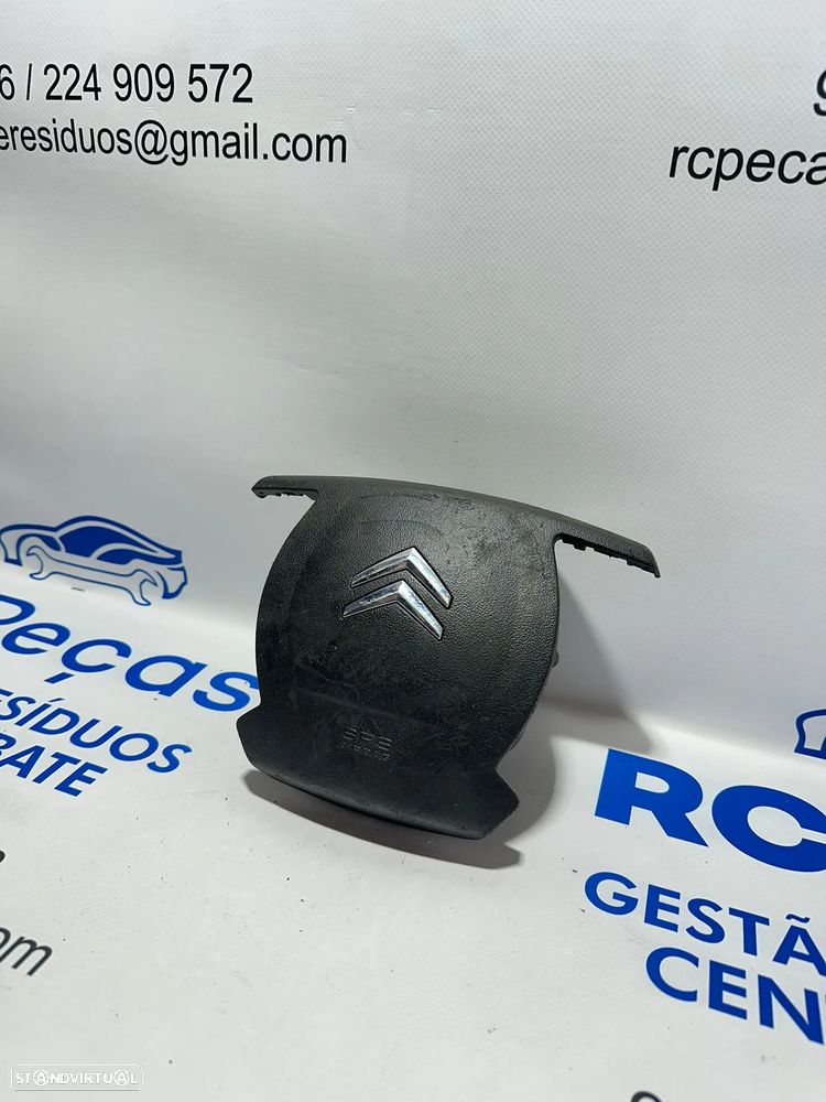 .Airbag Volante Guiador Original Citroën C5 III MK2 96877137ZD 2008 - 2017 - 4