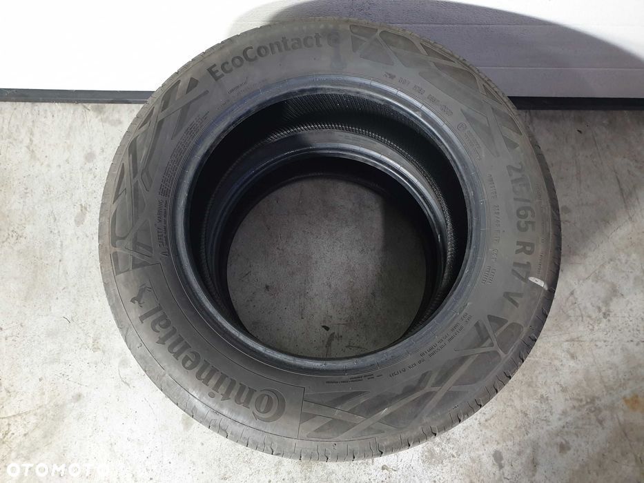 2szt. 215/65/17 99V Continental EcoContact 6 4mm 2023r [ 11573 ] - 2