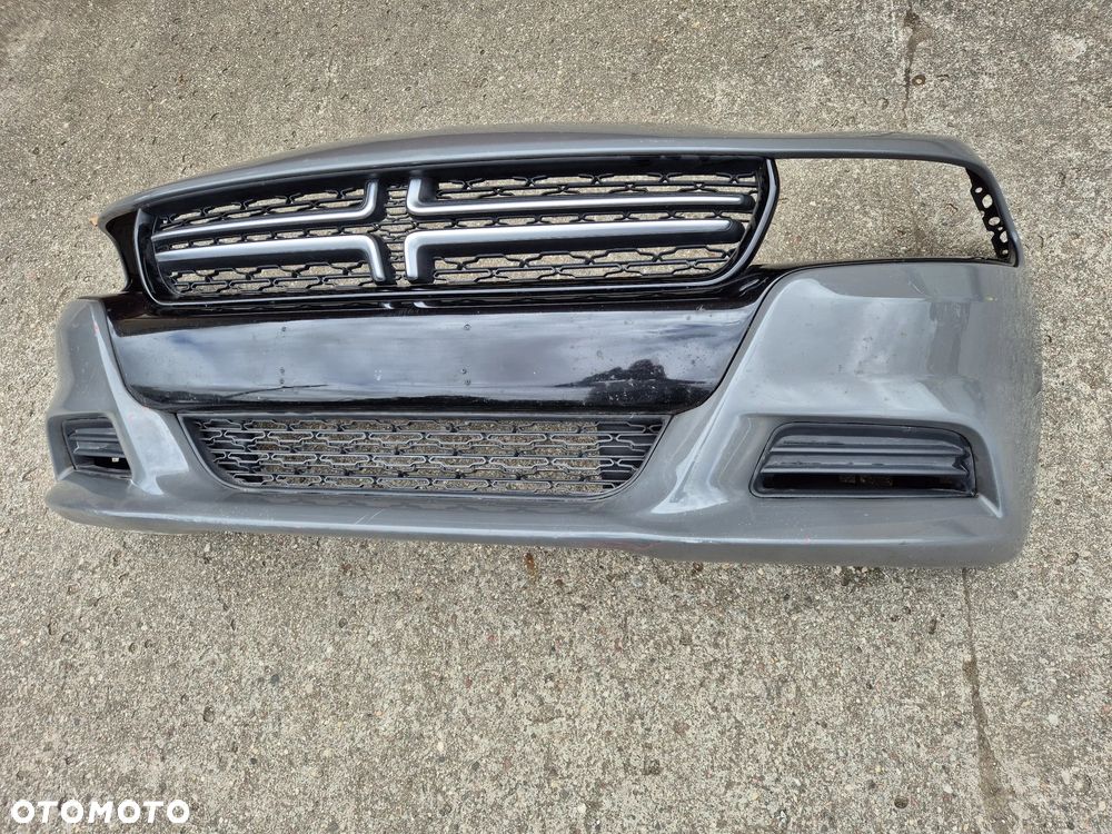 Dodge Charger 15- zderzak przedni grill kratka - 2