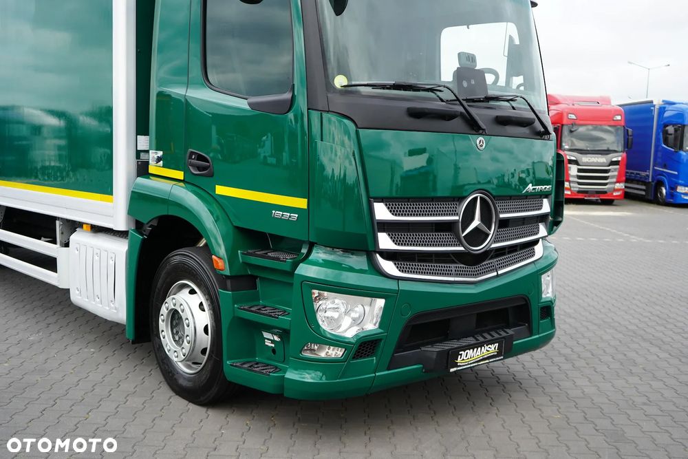 Mercedes-Benz ACTROS / 1833 / E 6 / MP 5 / KONTENER + WINDA / 21 PALET / DŁ. 8,6 M / ŁAD. 7 816 KG - 20
