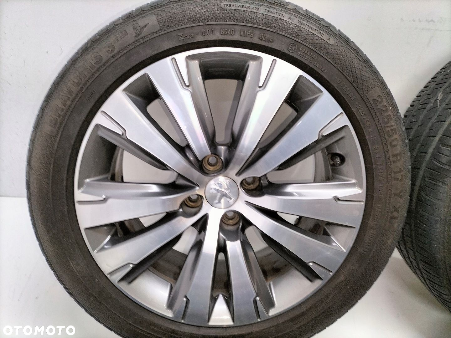 Koła felgi aluminiowe PEUGEOT 308 2008 3008 PARTNER 7,5jx17" - 3