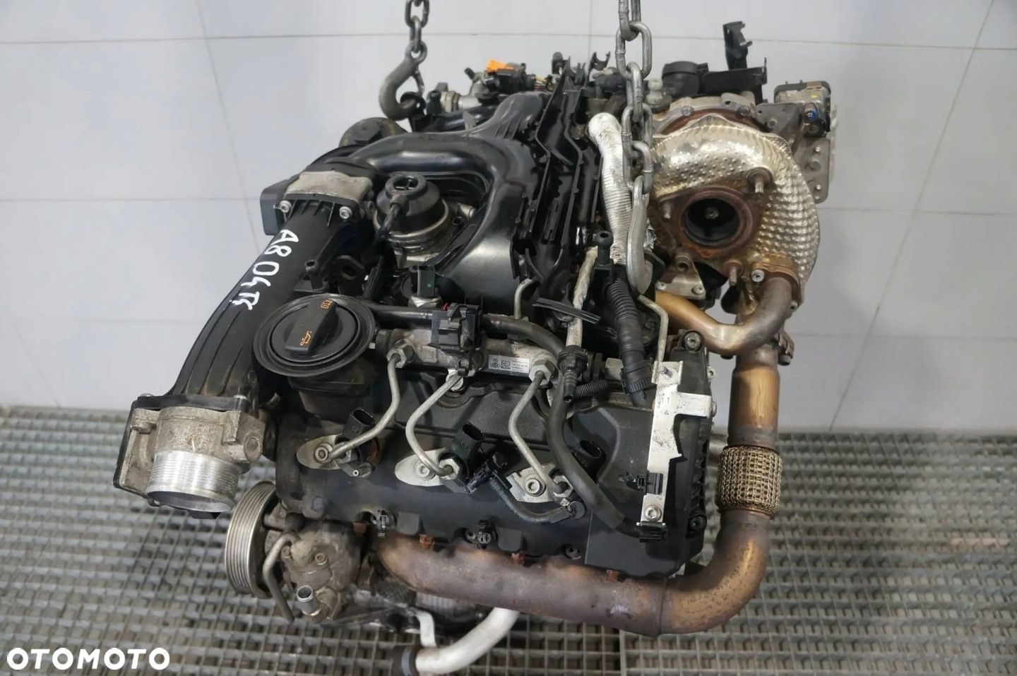 SILNIK KOMPLETNY OSPRZĘT POMPA WTRYSKI AUDI A8 D4 3.0 TDI CDT - 5