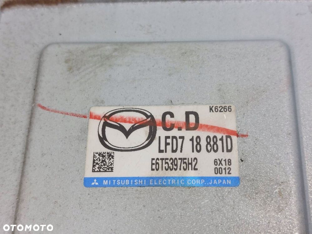 ZESTAW STARTOWY MAZDA 5 I LFD718881D CC6467560C CC65675DZB C23666938B - 2