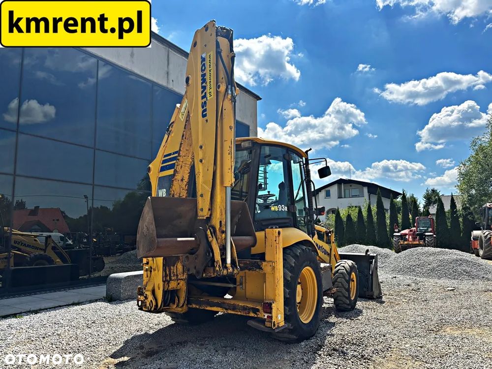 Komatsu WB93R KOPARKO-ŁADOWARKA 2008R. MTH:3807! | JCB 3CX CAT 432 428 CASE 580 590 NEW HOLLAND 110 115 VOLVO BL 71 - 21