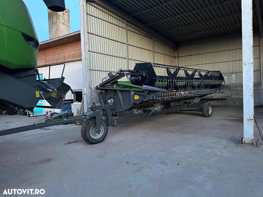 Fendt Combina FENDT 6335C 6,8m + Header Porumb si FS OLIMAC 8 - 5