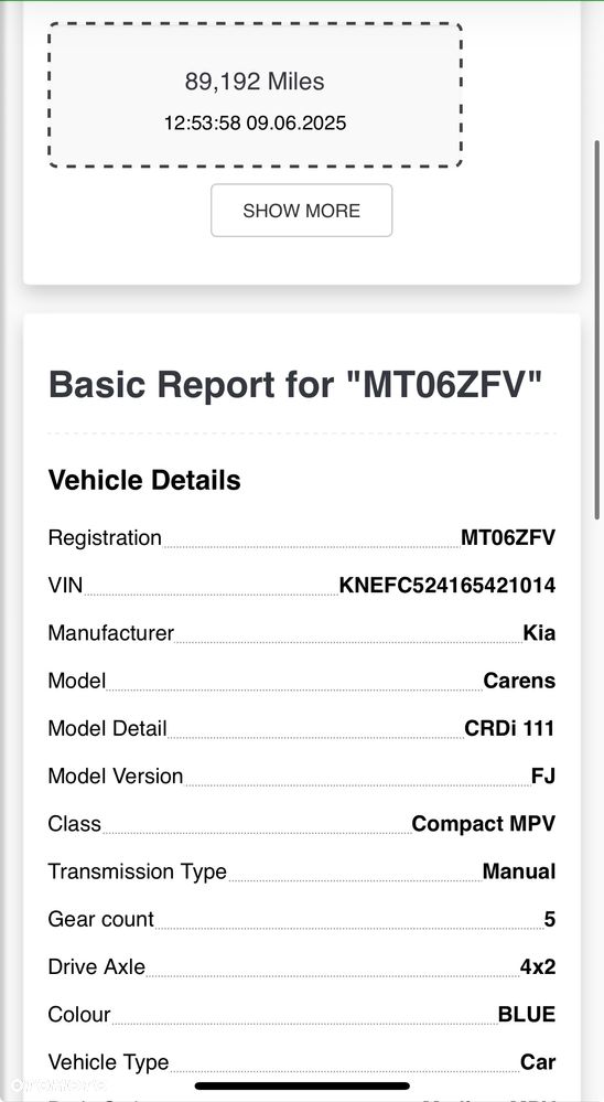 Silnik kompletny Hyundai CARENS Kia Ceed 2.0 CRDI D4EA 113KM - 12