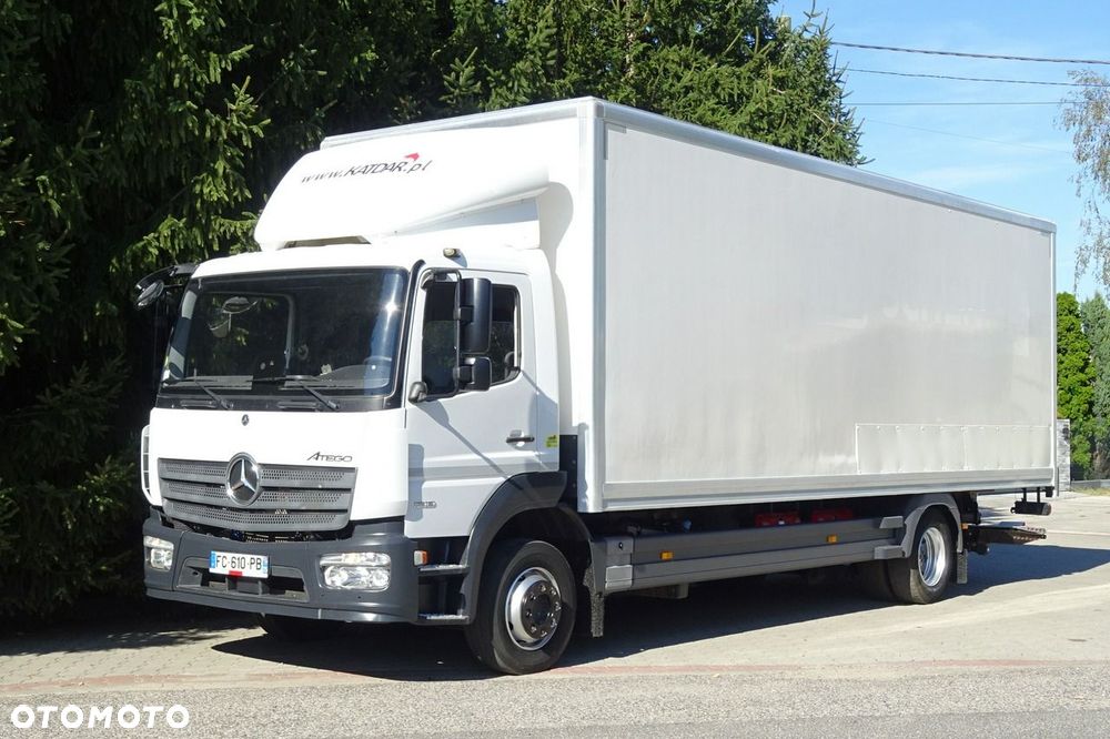 Mercedes-Benz Atego 1218 Euro 6 tylko 272 tys.km! kontener 18p winda - 1