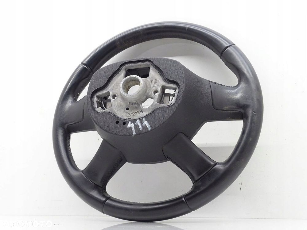 KIEROWNICA SKÓRA SKÓRZANA SKODA OCTAVIA III 5E 5E0419091AA - 2