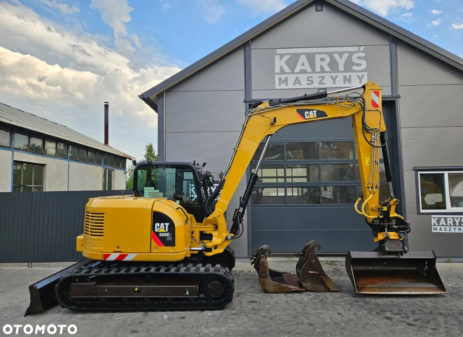 Caterpillar MINIKOPARKA CAT CATERPILLAR 308E2 CR 308 E2 307 309 2014R. ROTOTILT - 2