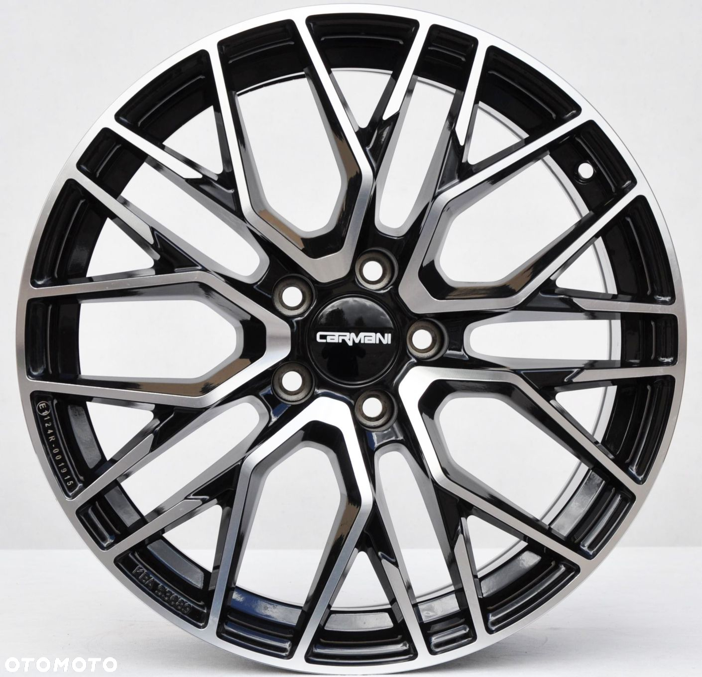MT6 MB NIEMIECKIE FELGI CARMANI 17 5x112 KBA53691 SKODA SUPERB VW PASSAT - 2