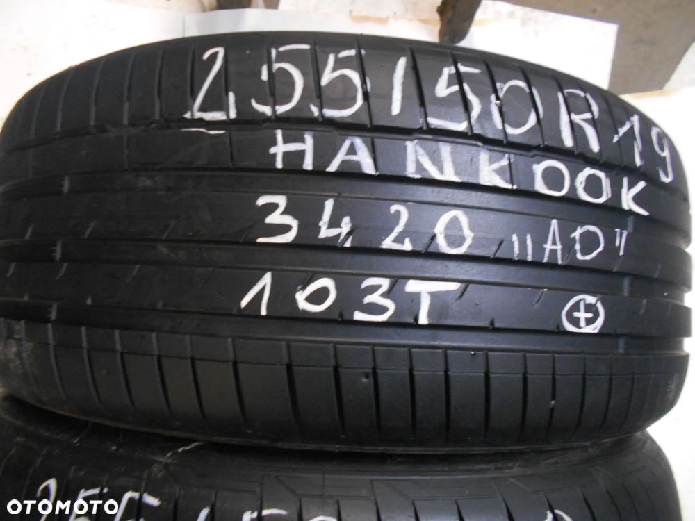 OPONY 255/50R19 HANKOOK VENTUS S1 EVO 3 EV AO DOT 2823 / 3420  7.7mm - 2