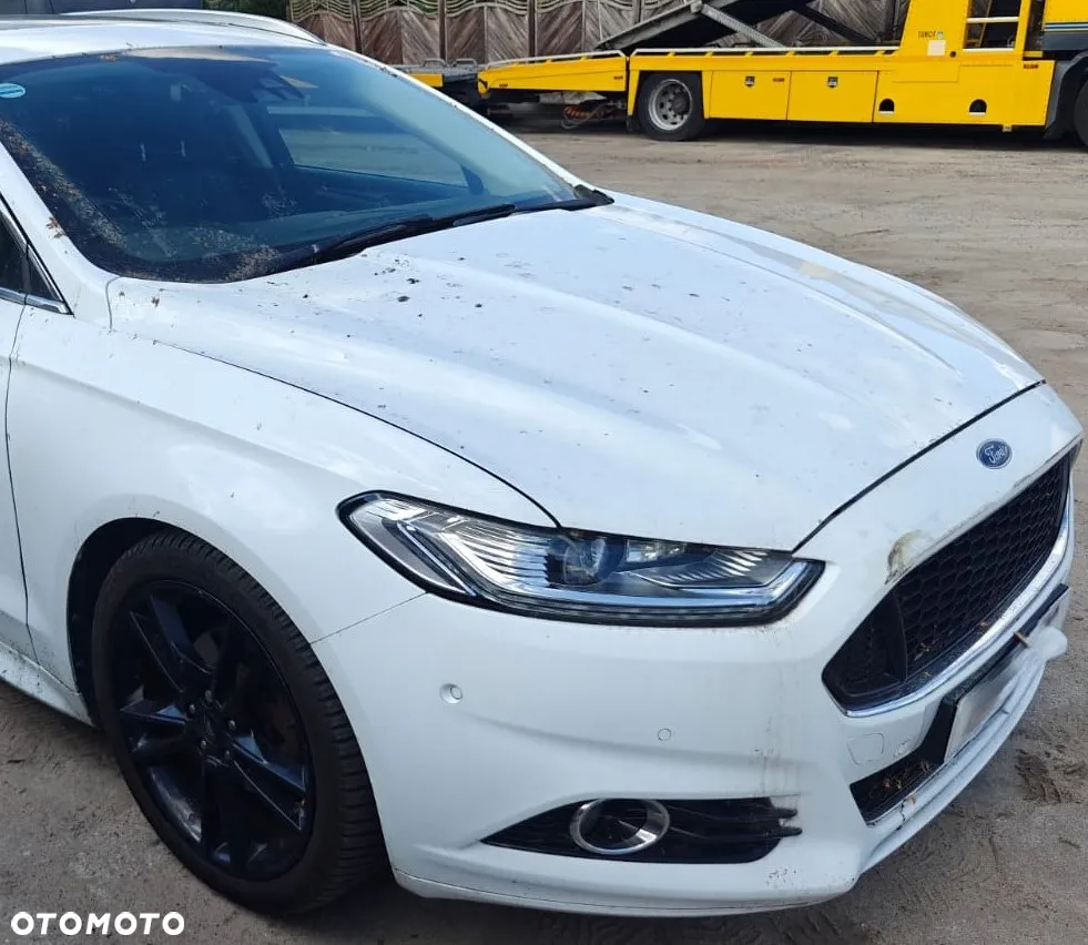 FORD MONDEO MK5 2.0 ECOBOOST PRZÓD MASKA ZDERZAK BŁOTNIKI PAS PRZEDNI Z CHŁODNICAMI LAMPY ANGIELSKIE - 2