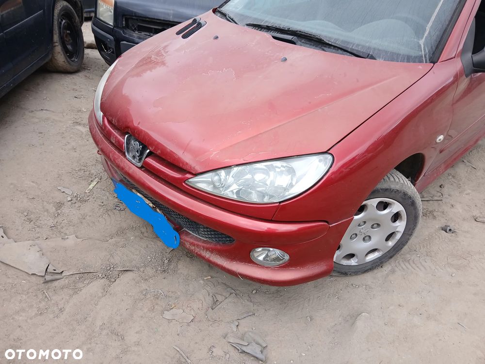 PEUGEOT 206 5D EKQD silnik 1.4 8 V 74 KM TU3JP skrzynia 20CE88 napęd sanki belka wahacz wahacze - 1
