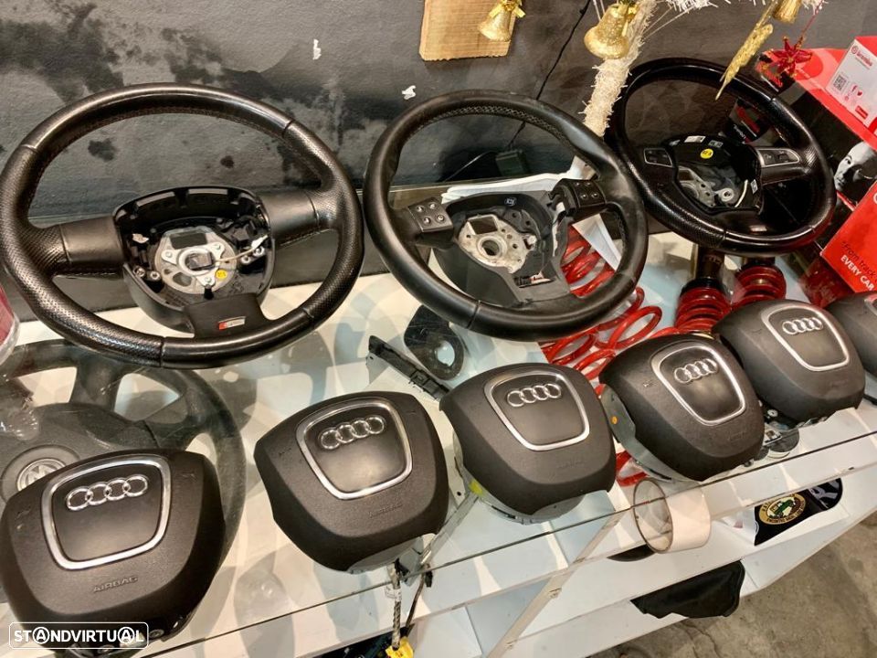 Conjunto volantes c/airbag - AUDI - 1