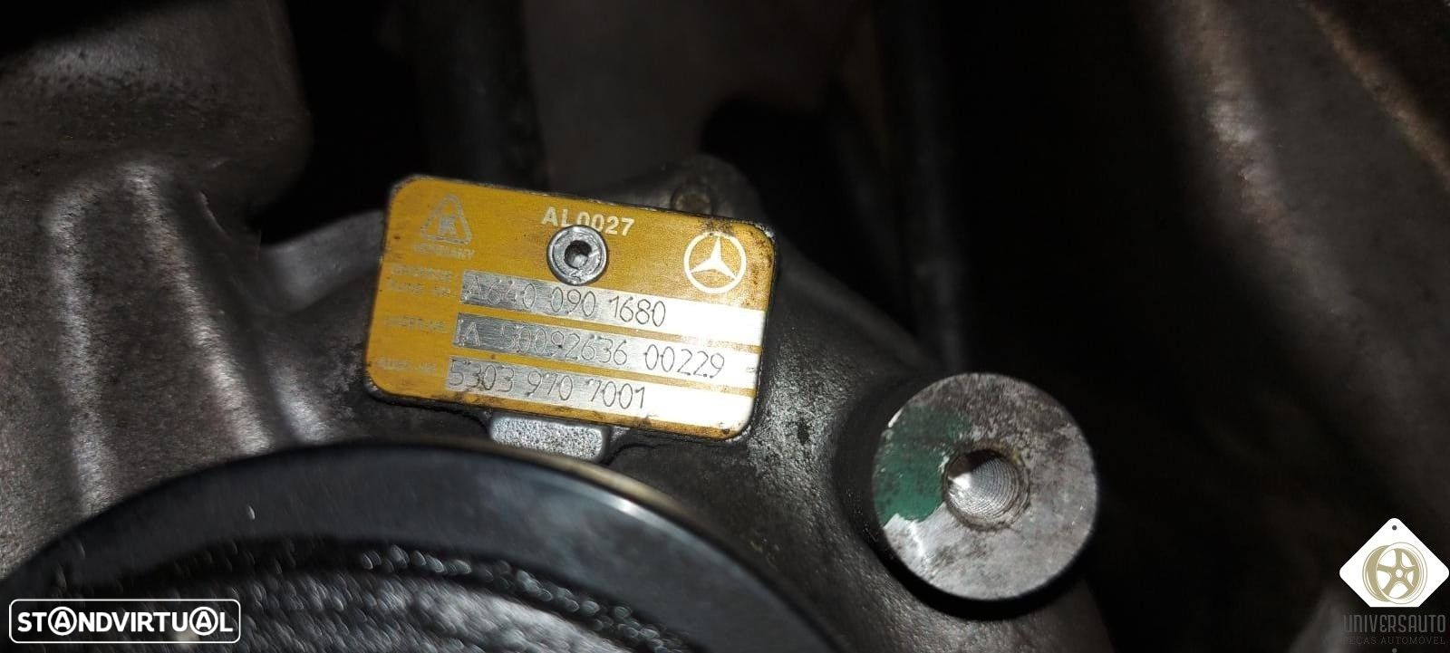 MOTOR COMPLETO MERCEDES-BENZ CLASSE B 2007 - 4