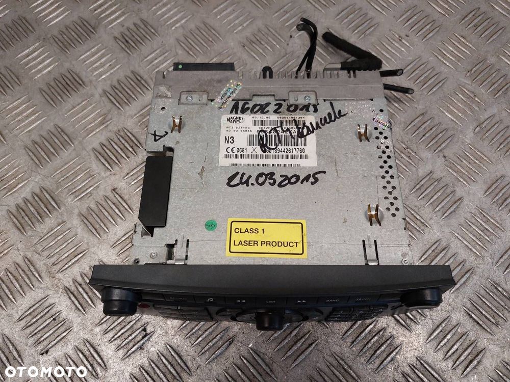 RADIO ODTWARZACZ + WYŚWIETLACZ PEUGEOT 407 COUPE 96640242XA 9661375880 - 6