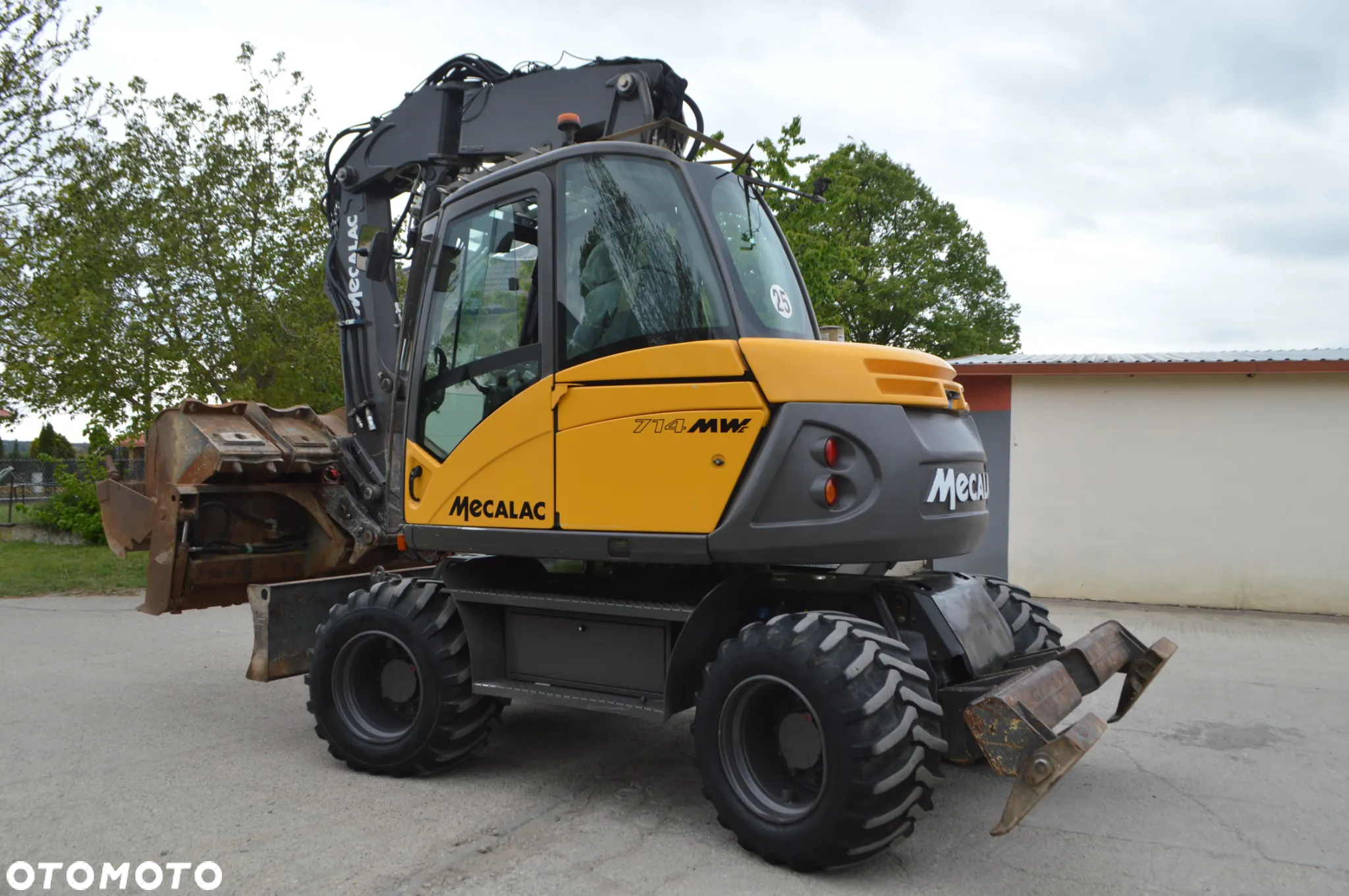 Mecalac MECALAC 714MWE *2012* Komplet łyżek, IDEALNY!!! - 8