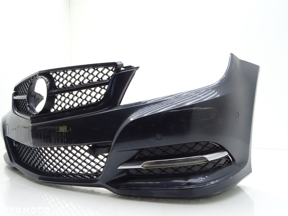 Zderzak przód pdc atrapa grill 183 a2048805547 mercedes c180 w204 lift - 3