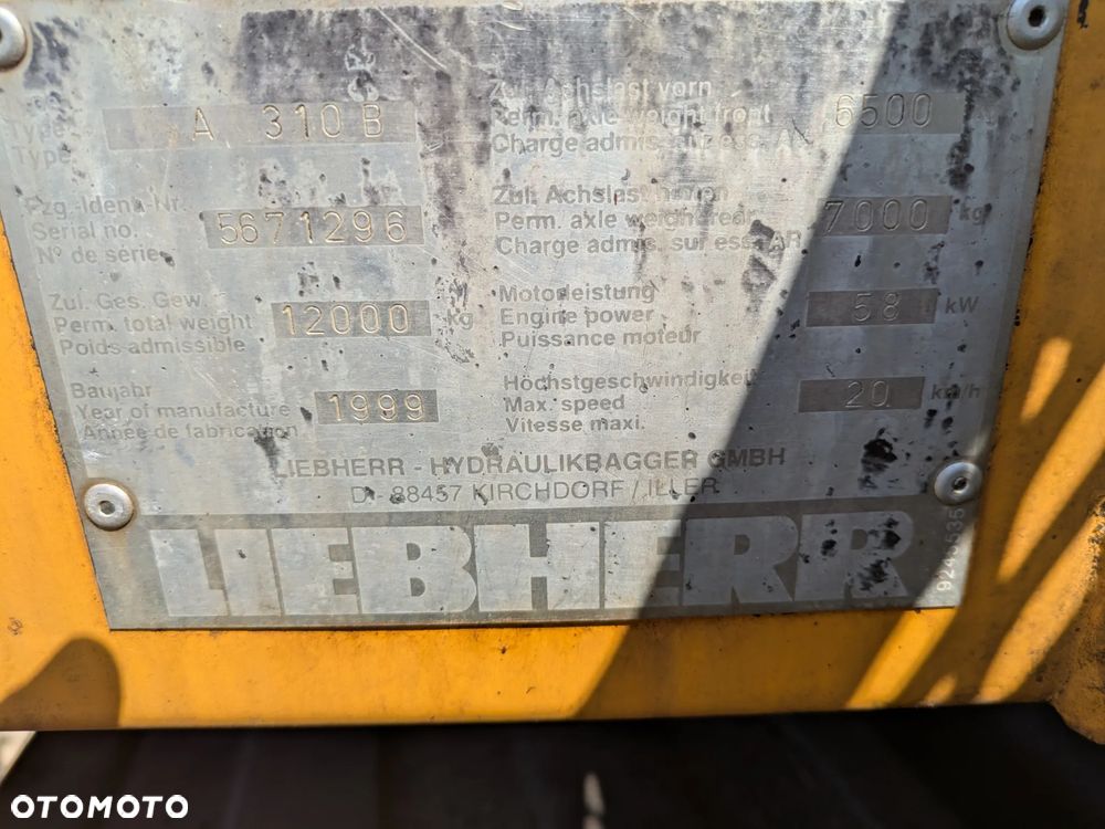 Liebherr 310B - 6