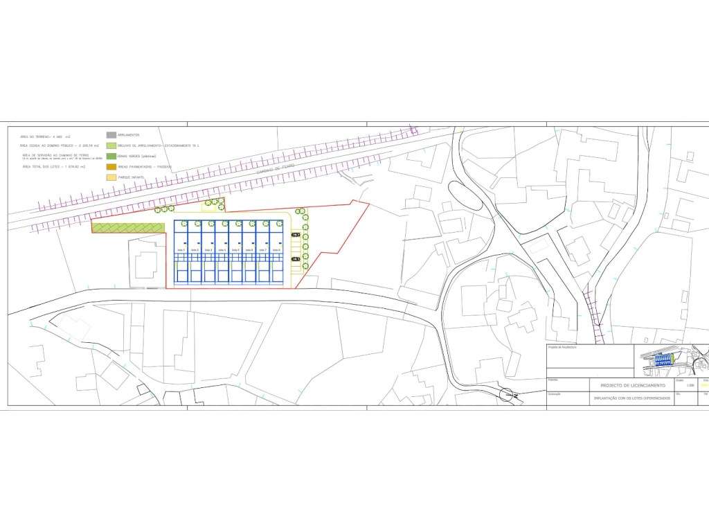 Terreno de construção - 8 Moradia - Areosa - Grande imagem: 4/5