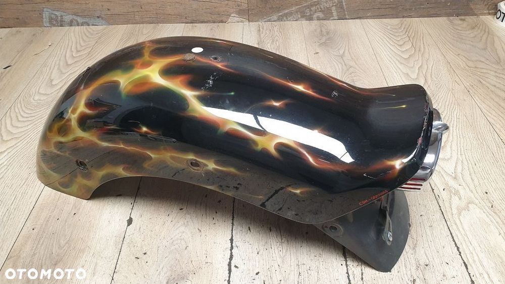 Błotnik tył lampa osłona lampy chrom Yamaha XVS1100 Drag Star Custom - 8