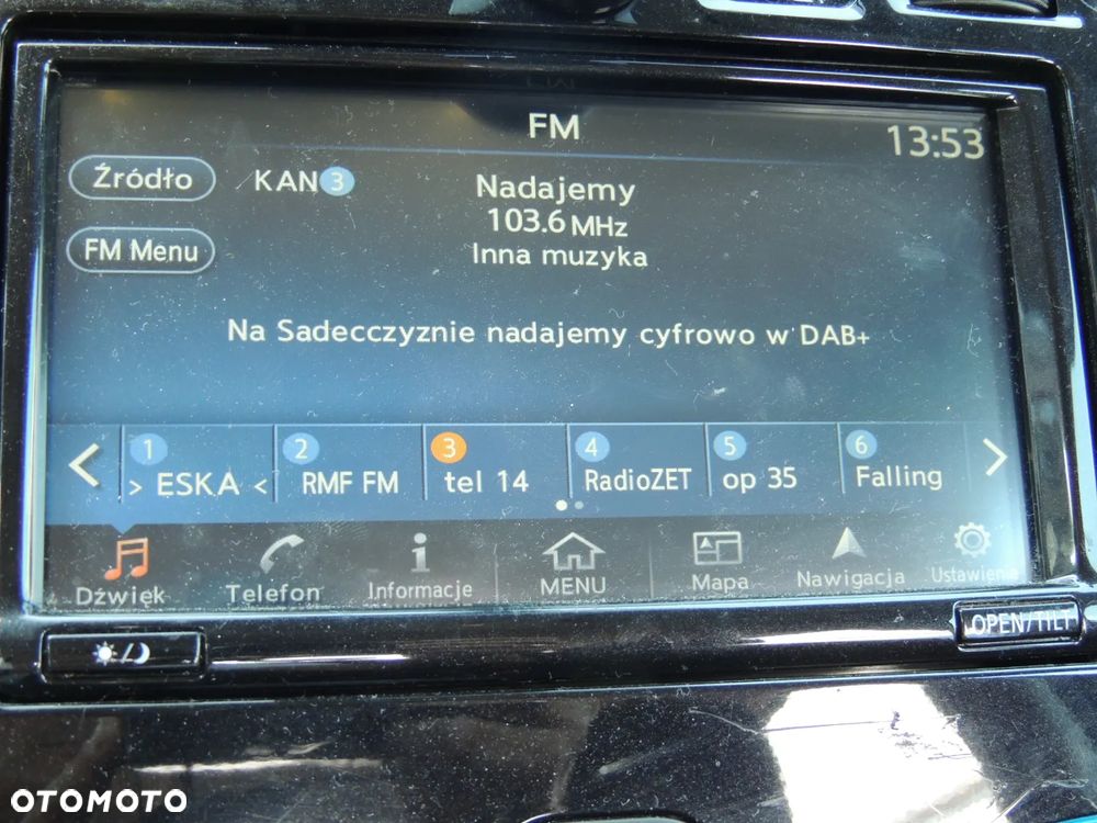 Radio Navi samochodowe Nissan Leaf I '17 - 2