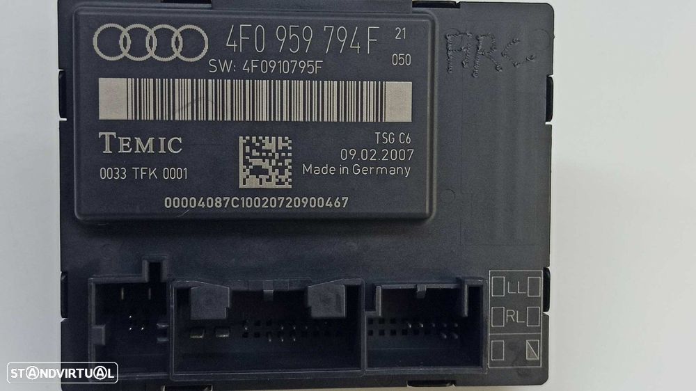 CENTRALINA/BOMBA FECHO CENTRAL AUDI A6 BERLINA (4F2) 2.7 TDI - 5