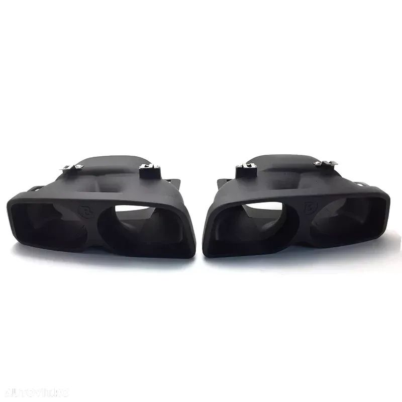 Ornamente brabus tobe Tips evacuare Mercedes AMG S class E class C class W222 W212 W218 W205 W223 black brabus GLE GLC CLS - 1