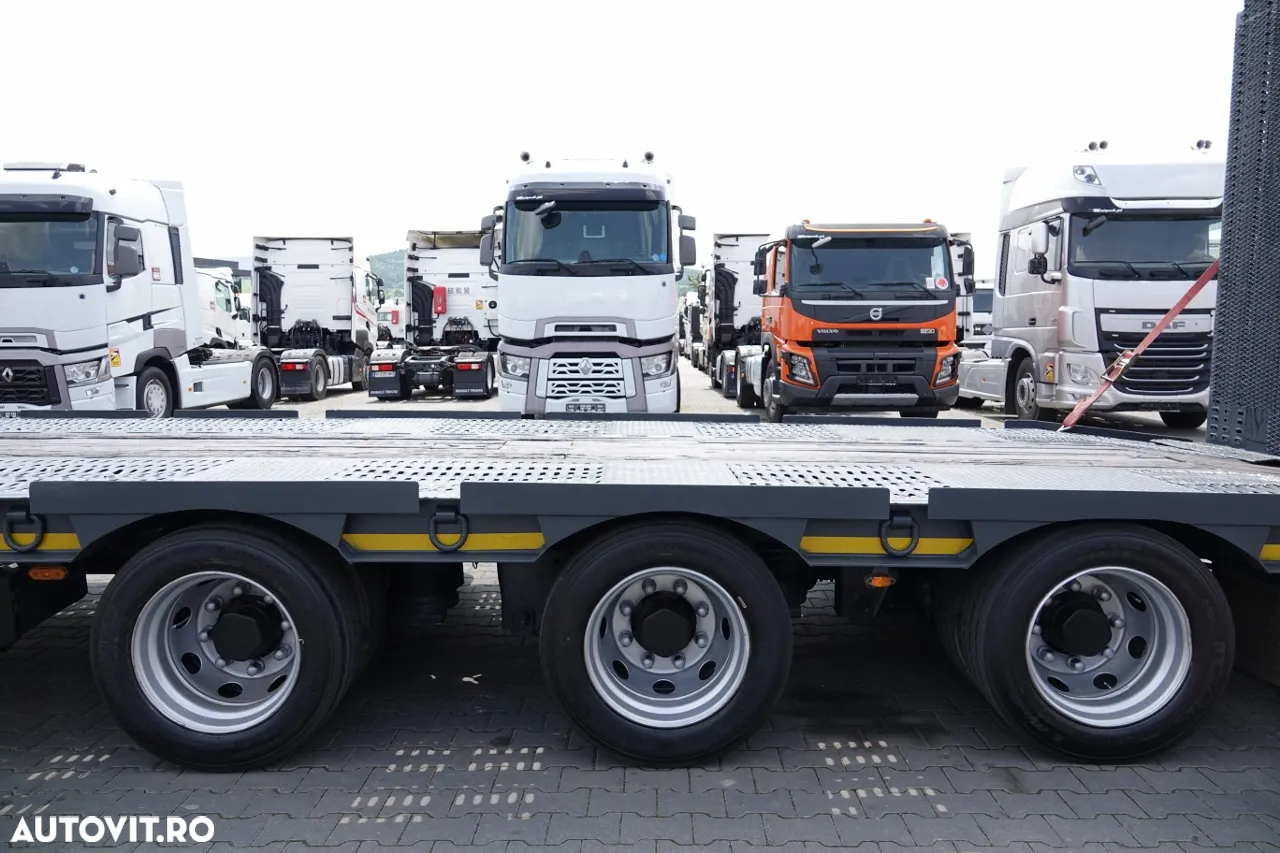 Castera REMORCĂ AMC CASERA / LOW LOADER / 13,3 M / PLATFORMĂ HIDRAULICĂ / GAMA HIDRAULĂ / TROLIU - 28