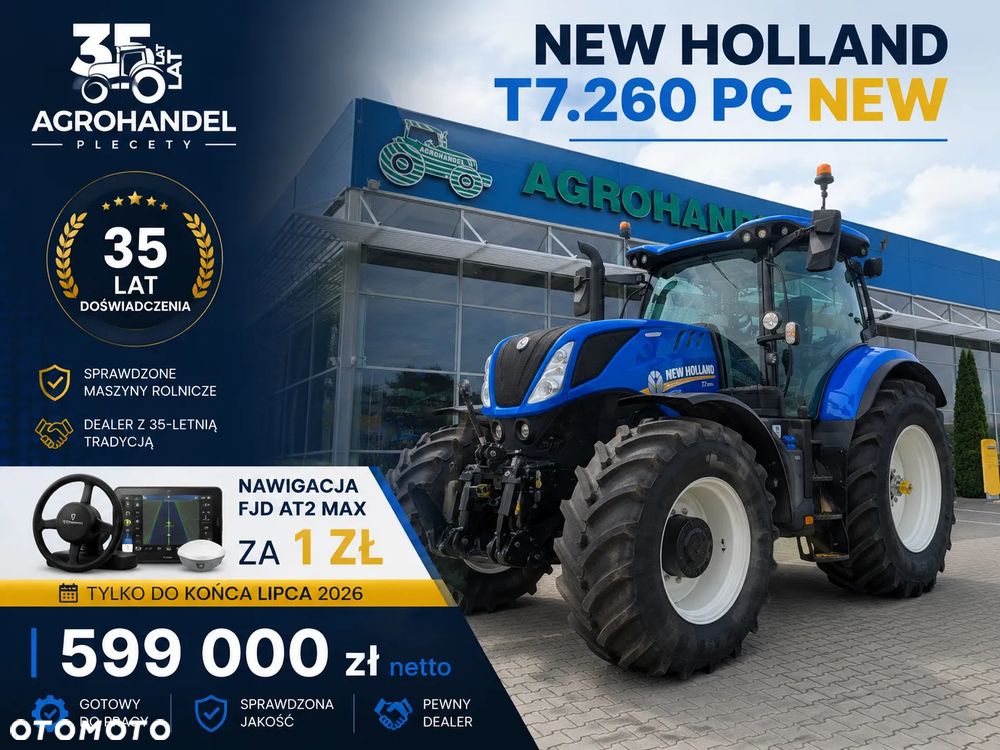 New Holland T7.260 POWER COMMAND NEW GEN - 1