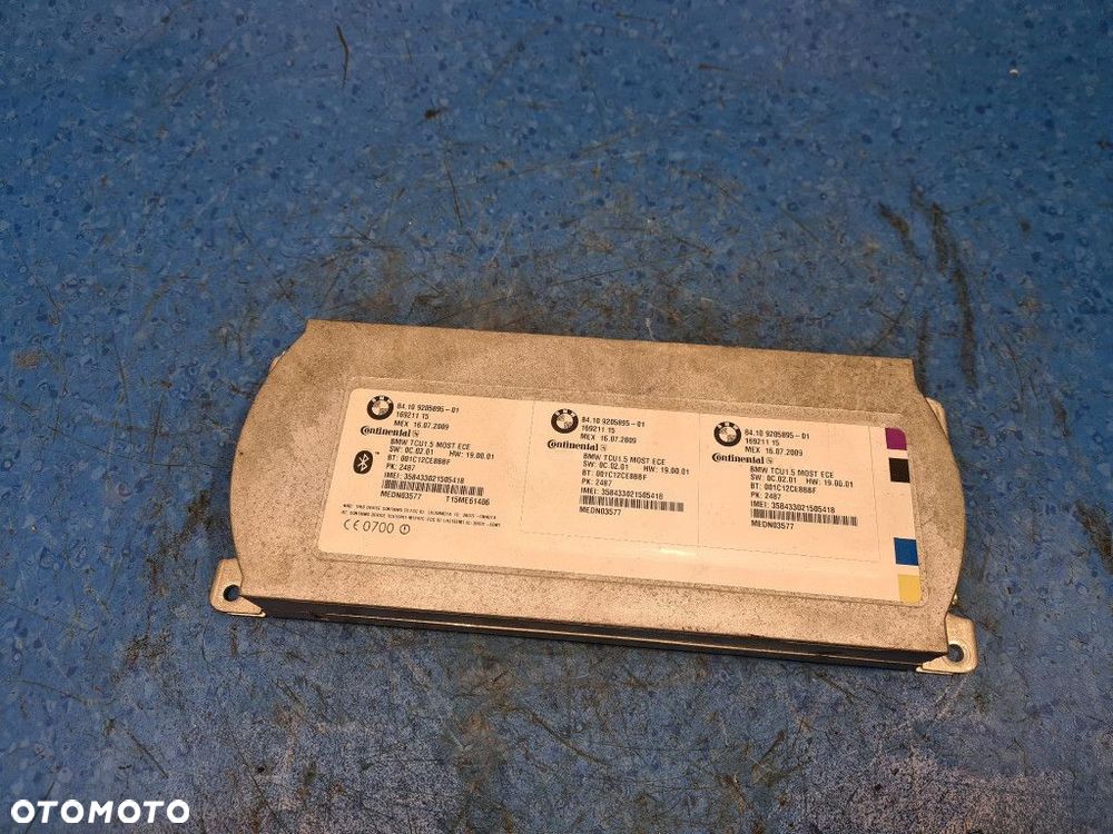 BMW X6 E71 MODUŁ BLUETOOTH 9205895 - 1