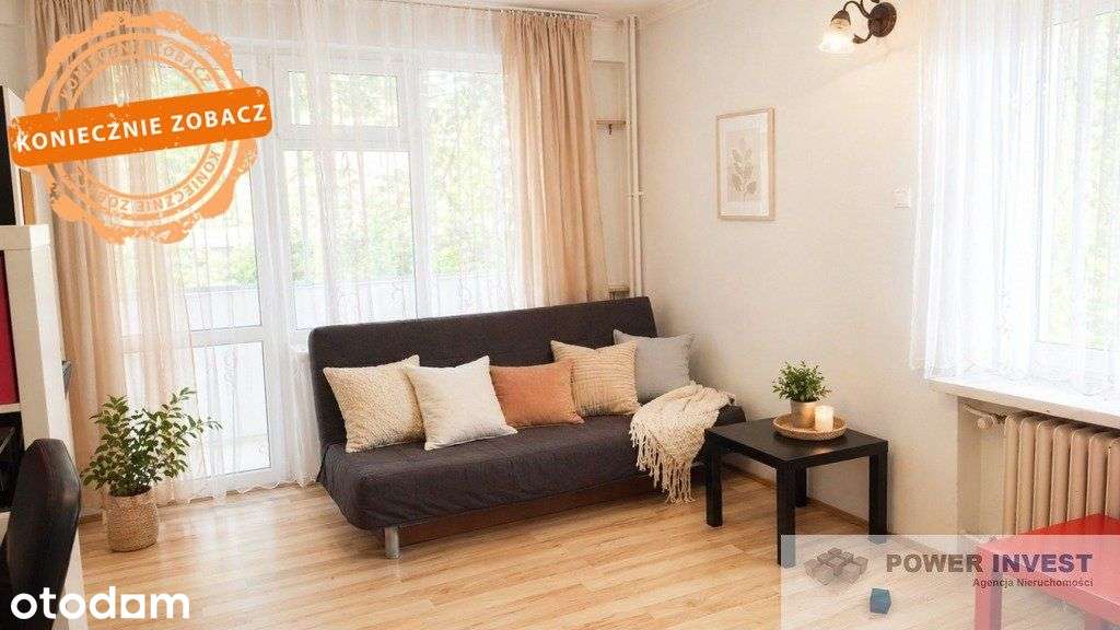 Dwupokojowe mieszkanie, świetna lokalizacja!