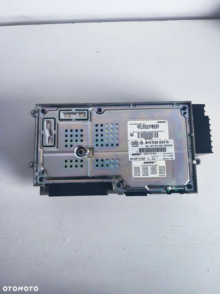 Wzmacniacz Bose AUDI A6 C6 4F0035223G 4F0910223J - 2