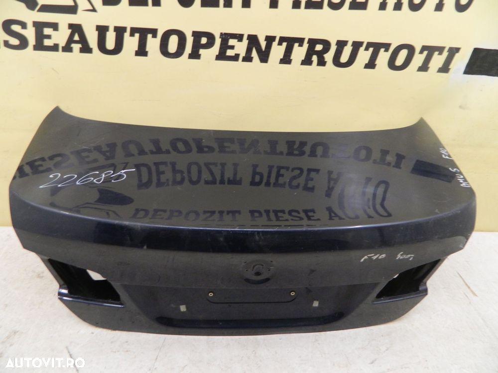 Capota portbagaj BMW Seria 5 F10, 2009, 2010, 2011, 2012, 2013, 2014, 2015, 2016, 2017. - 3