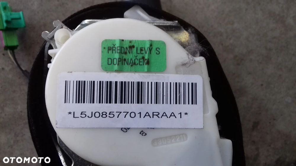 pas bezpieczeństwa lewy prawy przód Fabia II 1.6 TDI CAYC - 4