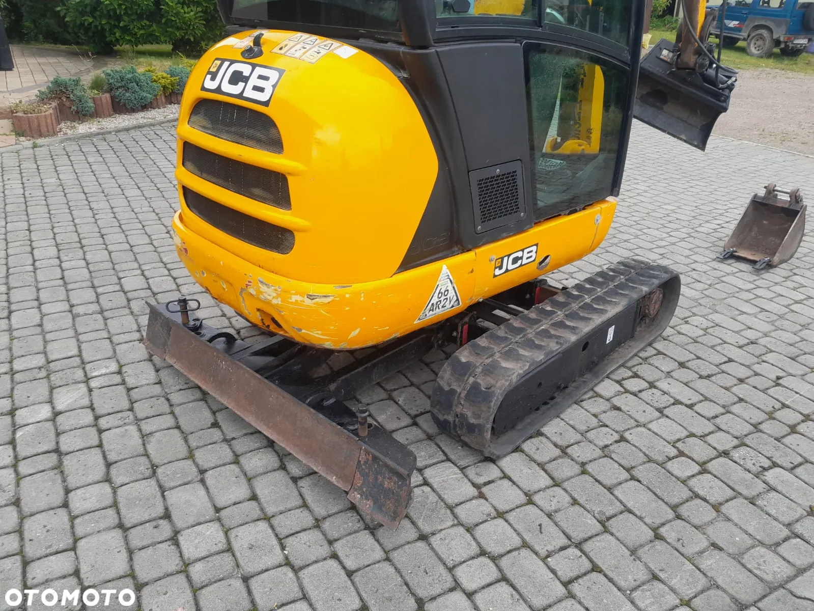 JCB 8018 minikoparka koparka gąsienicowa, 2017r. 1490mtg, łyżka hydrauliczna skandynawska. - 5