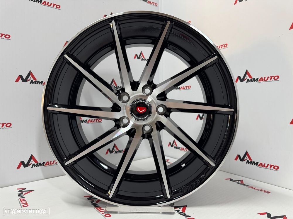 Jantes Look Vossen CVT Preto e Polido 18 (5x112) - 4