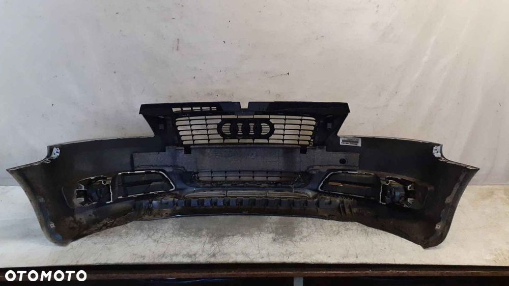 + ZDERZAK PRZÓD PRZEDNI DO AUDI A3 8P DRUGI LIFT 2 FL LY7W SREBRNY HALOGENY - 5