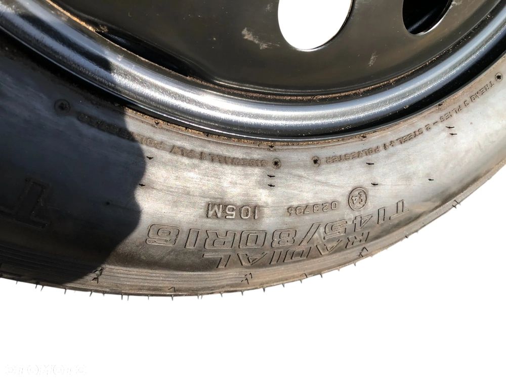 Koło Zapasowe Dojazdowe 145/80 R16 4T 5x108 63,4 MM Jaguar S-Type Volvo Ford- Gwarancja Wysyłka - 4
