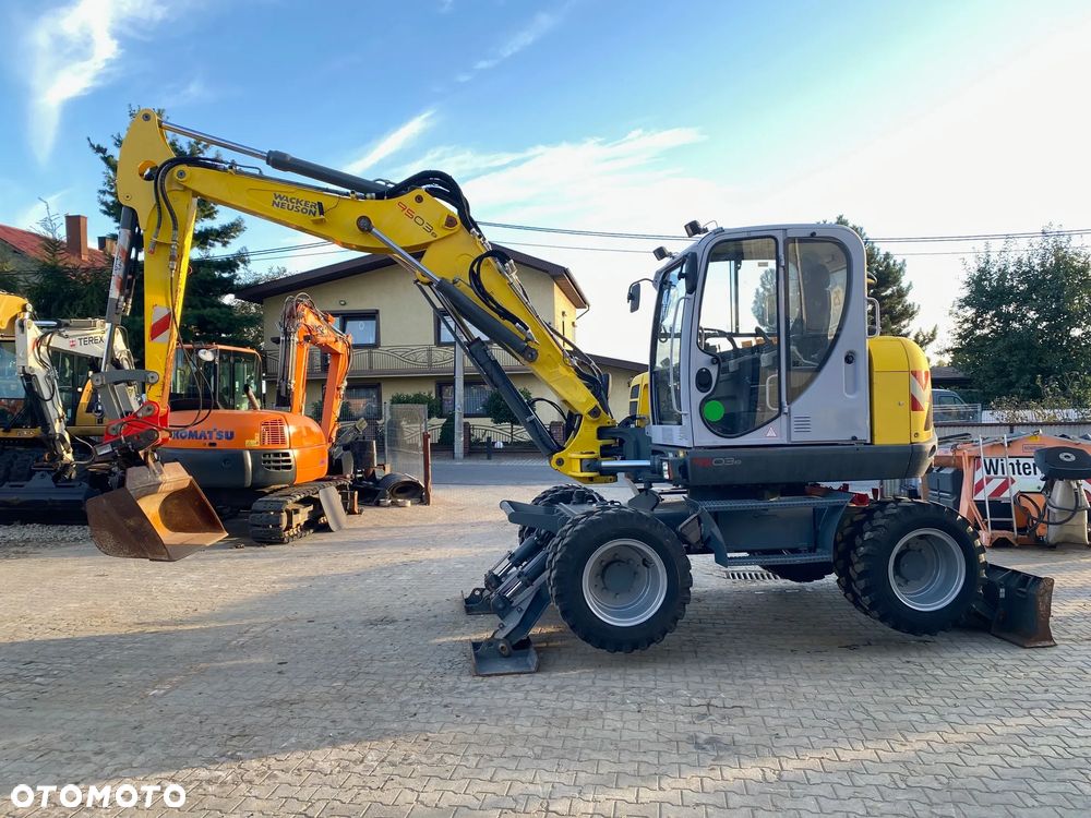 Wacker Neuson 9503 -2, PODPORY + PŁUG, 4000 MTH, 2 ŁYŻKI, DŁUŻSZY ZASIĘG, Z NIEMIEC, - 3