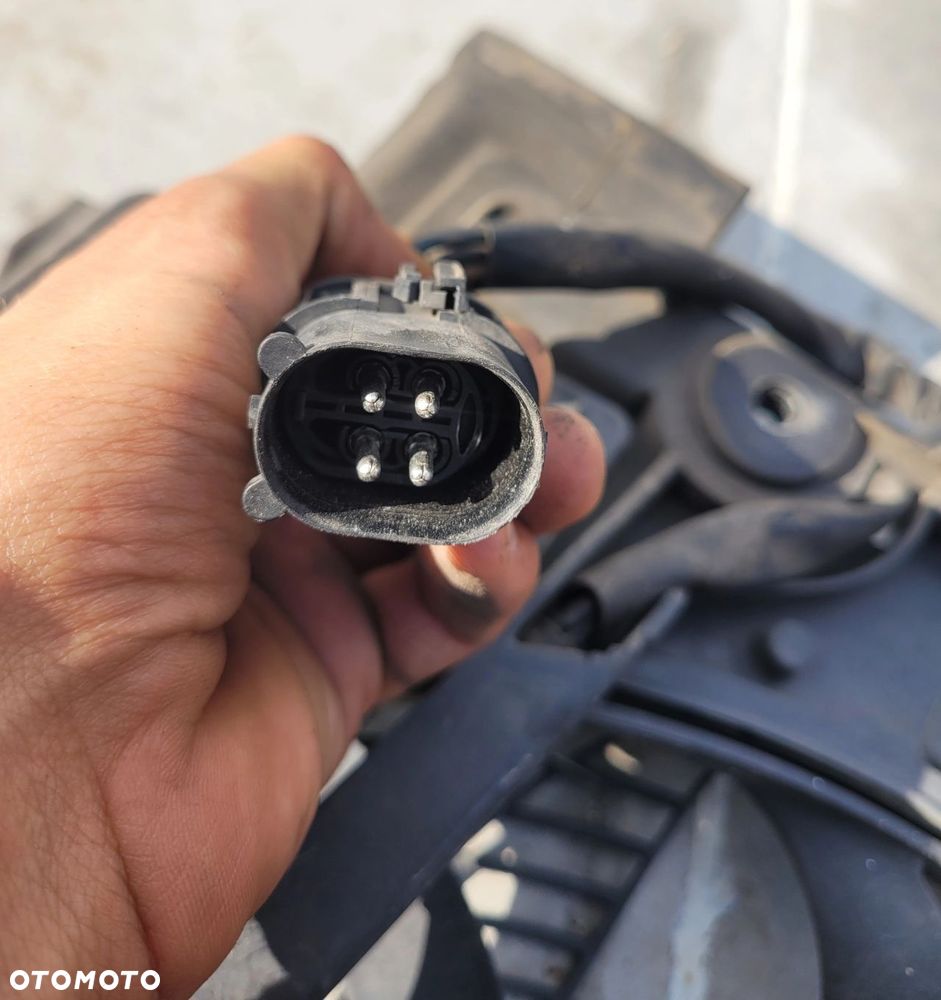 WENTYLATOR BMW E39 M57D30 3.0 D 184KM 4PIN 6921397 - 5