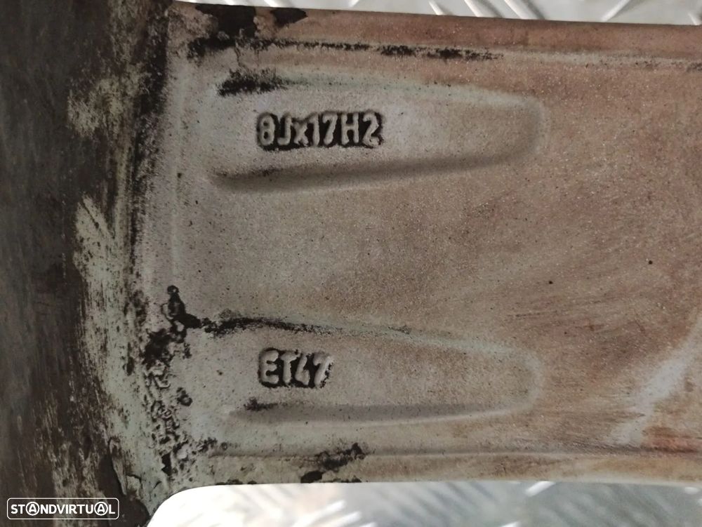 Conjunto Jantes 17 Originais Audi TT 8J ET47 5x112 - 13