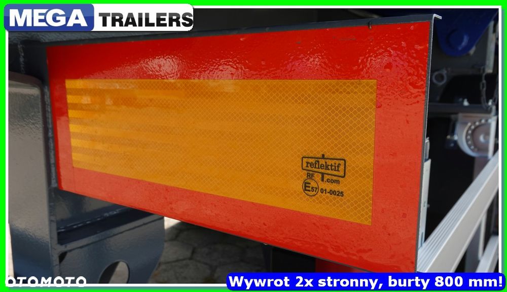 Mega 25 m³ wywrotka - platforma, 2-stronna, HARDOX 450 !!! - 23