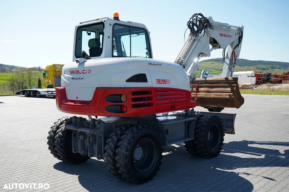 Takeuchi TB 295 W / EXCAVATOR PE ROȚI / 2016 / - 13